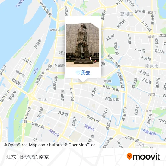 江东门纪念馆地图