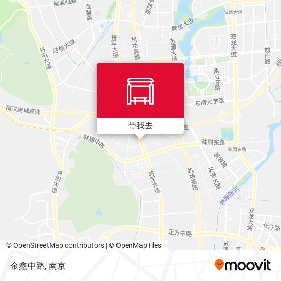 金鑫中路地图