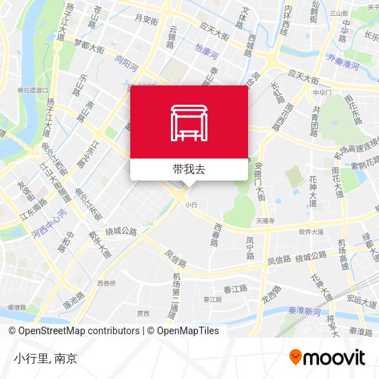 小行里地图