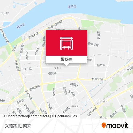 兴德路北地图