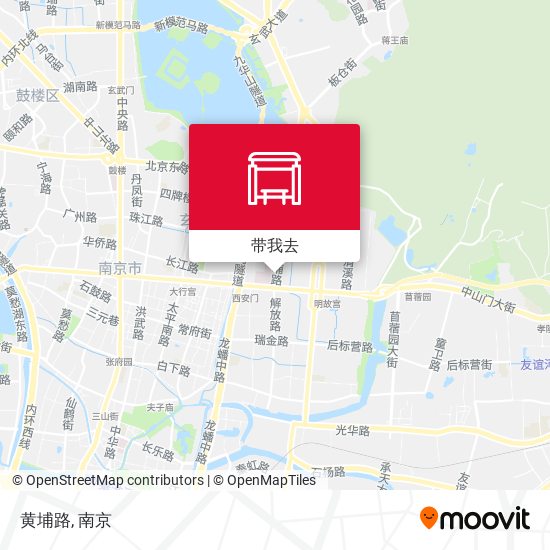 黄埔路地图