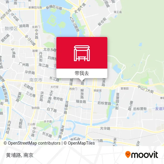 黄埔路地图