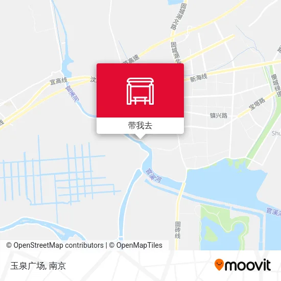 玉泉广场地图