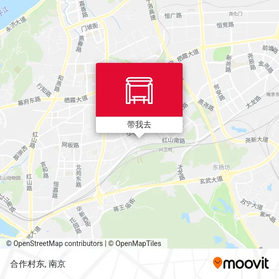 合作村东地图