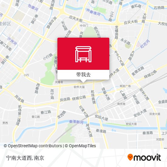 宁南大道西地图