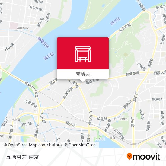 五塘村东地图