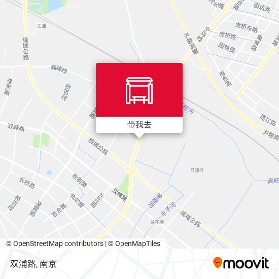 双浦路地图