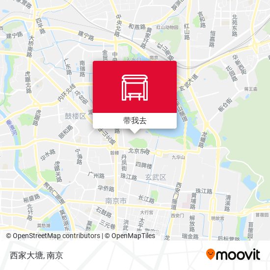 西家大塘地图