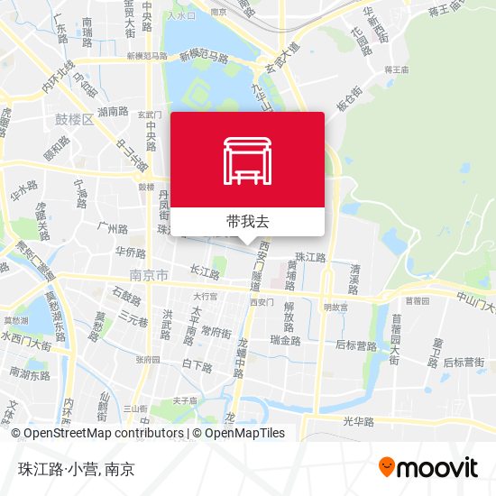 珠江路·小营地图