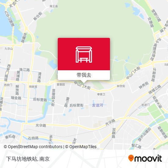 下马坊地铁站地图