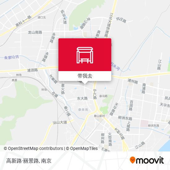 高新路·丽景路地图