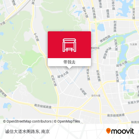 诚信大道水阁路东地图
