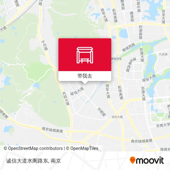 诚信大道水阁路东地图