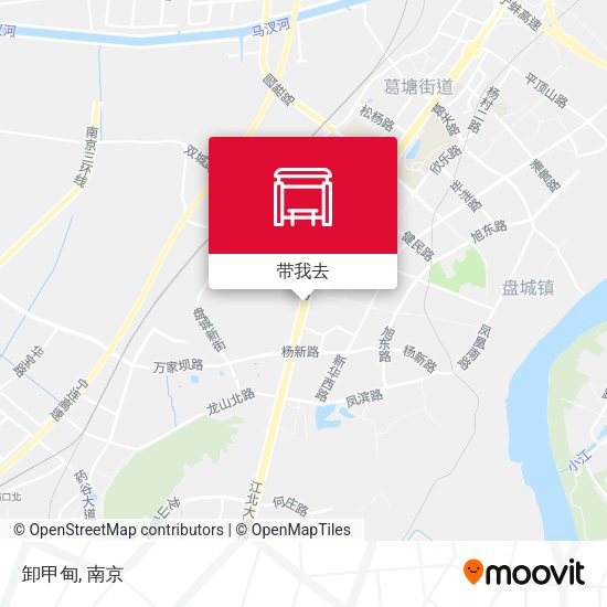 卸甲甸地图