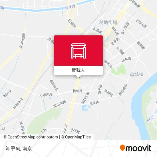 卸甲甸地图