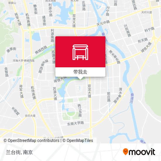 兰台街地图