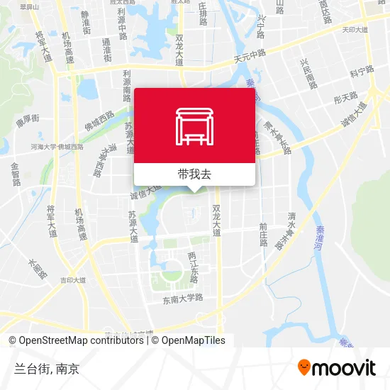 兰台街地图