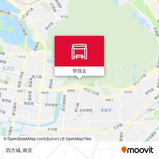 四方城地图