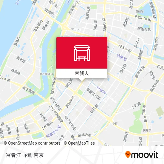 富春江西街地图