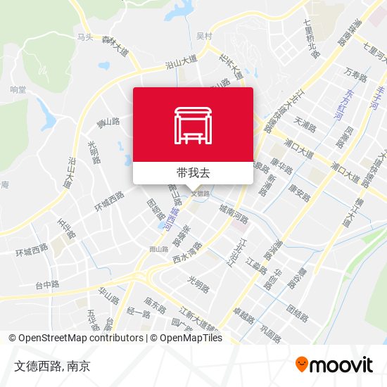 文德西路地图