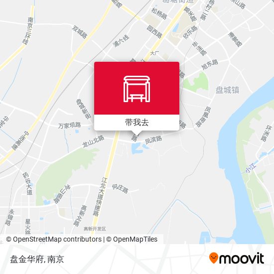 盘金华府地图