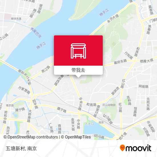 五塘新村地图