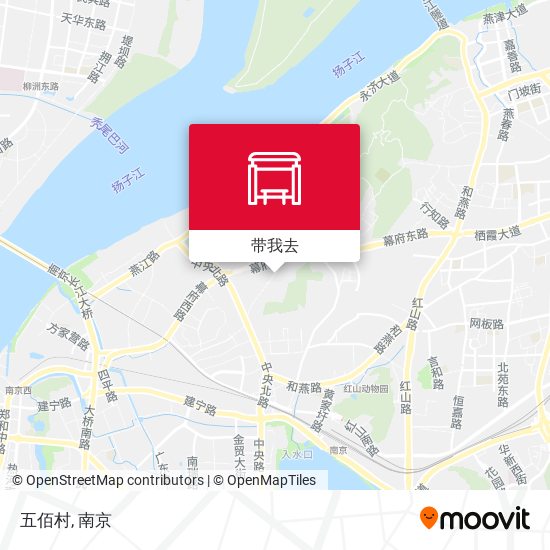 五佰村地图