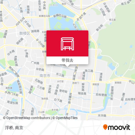 浮桥地图