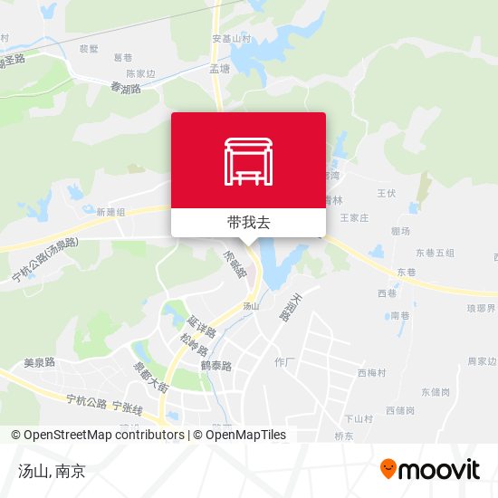 汤山地图
