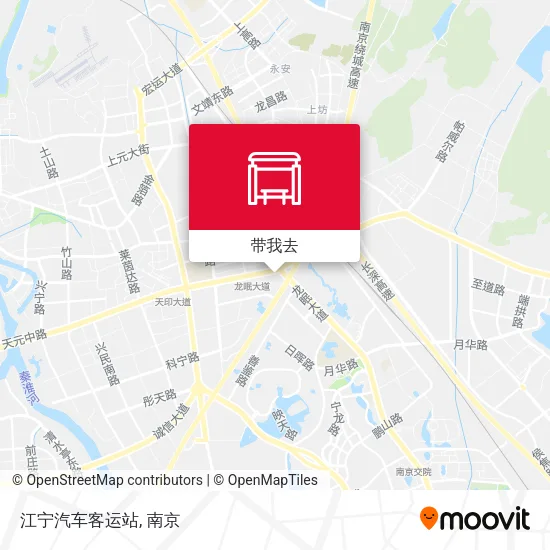 江宁汽车客运站地图