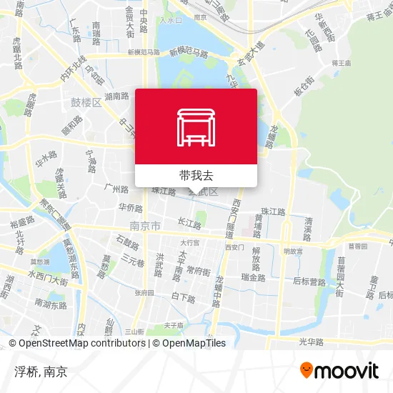 浮桥地图
