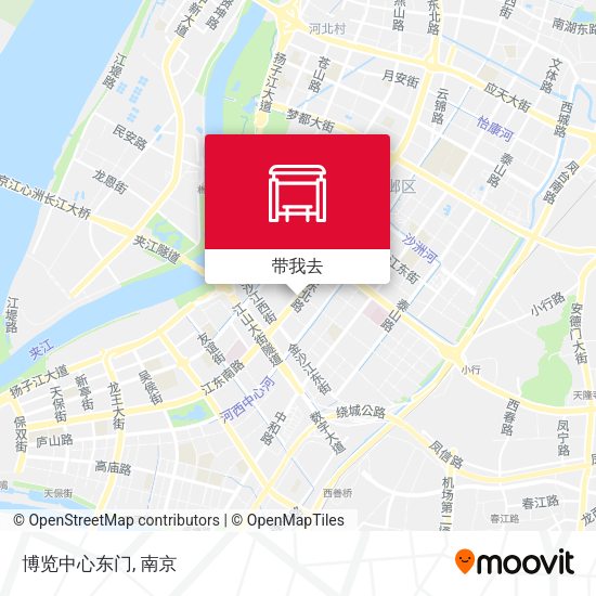 博览中心东门地图