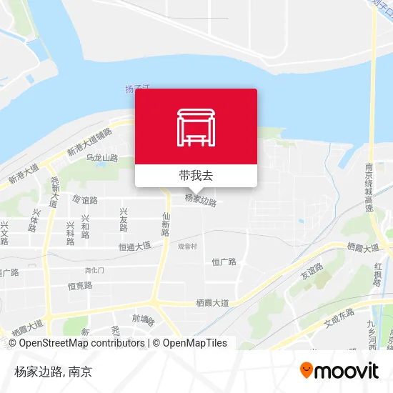 杨家边路地图