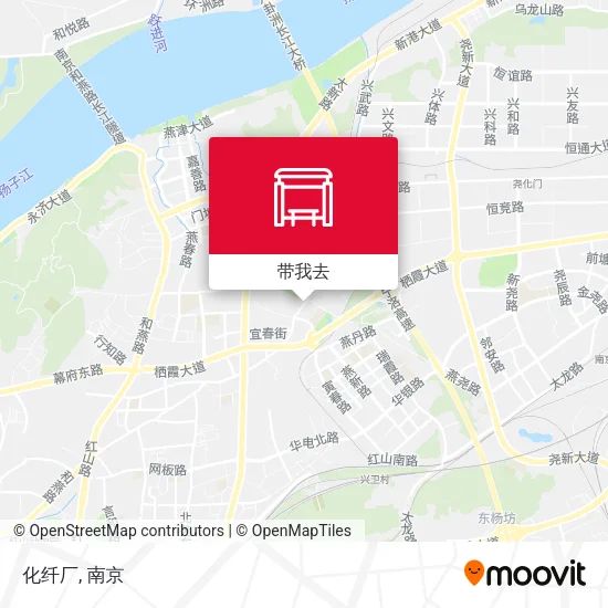 化纤厂地图