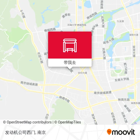 发动机公司西门地图