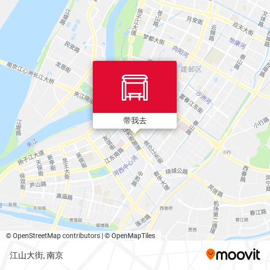 江山大街地图