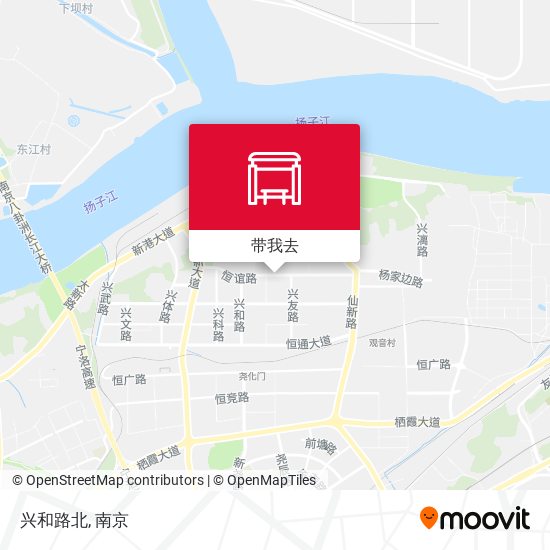 兴和路北地图