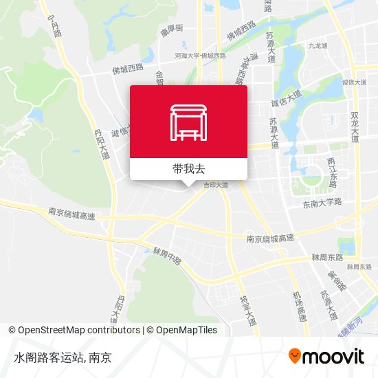 水阁路客运站地图