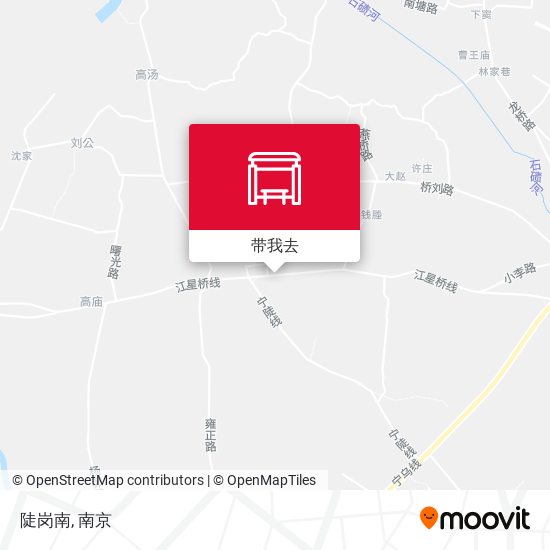 陡岗南地图