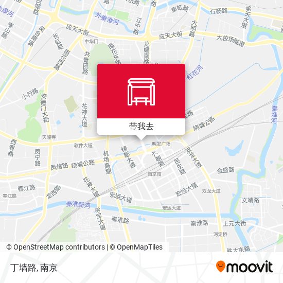 丁墙路地图