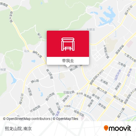 熙龙山院地图