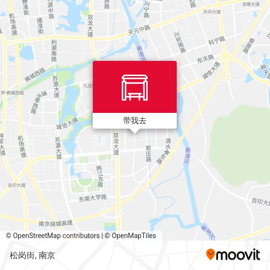 松岗街地图