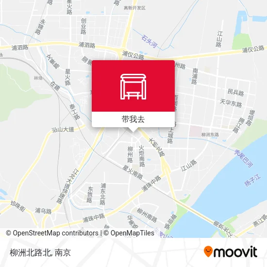柳洲北路北地图