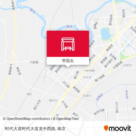 时代大道时代大道龙中西路地图