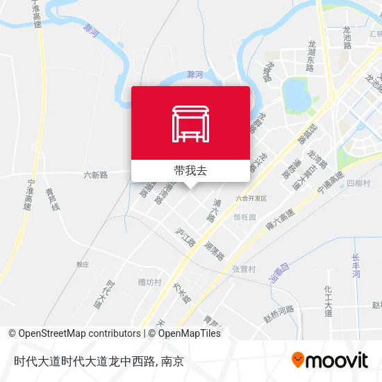 时代大道时代大道龙中西路地图