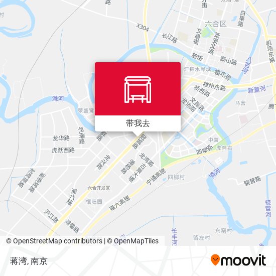蒋湾地图