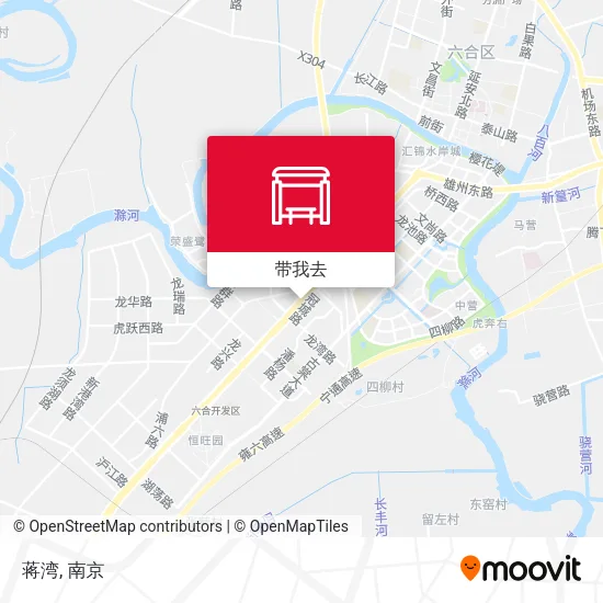 蒋湾地图