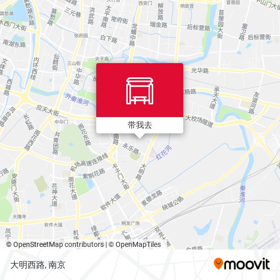 大明西路地图
