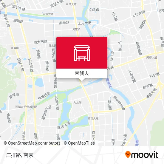 庄排路地图