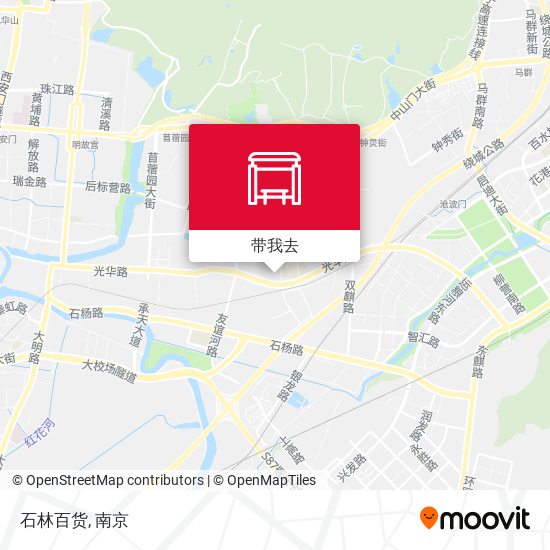 石林百货地图